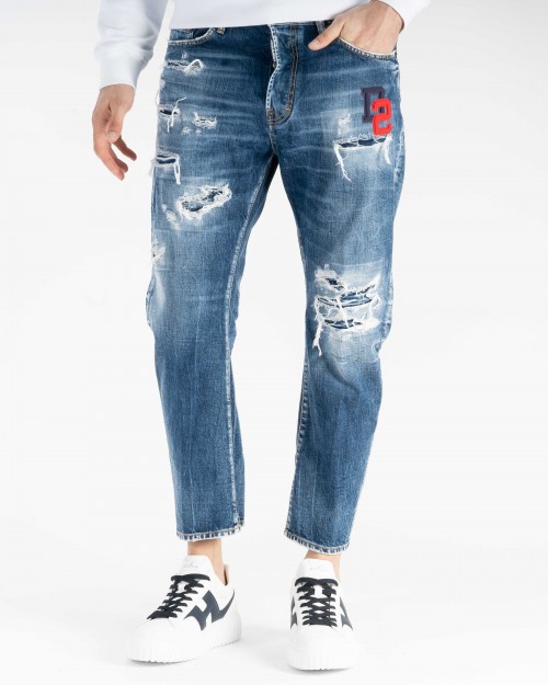JEANS DSQUARED2 DARK RIPPED...