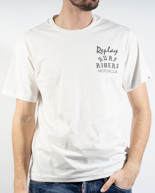 T-Shirt REPLAY DE COTÓ AMB...