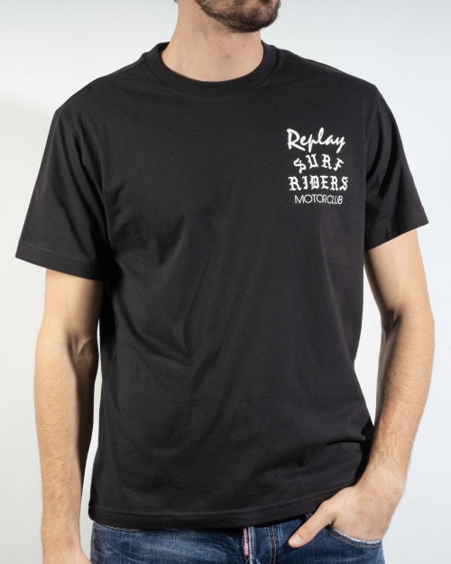 T-Shirt REPLAY DE ALGODÓN...