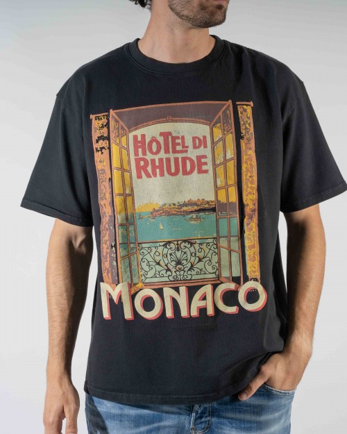 T-Shirt RHUDE HOTEL DI MONACO