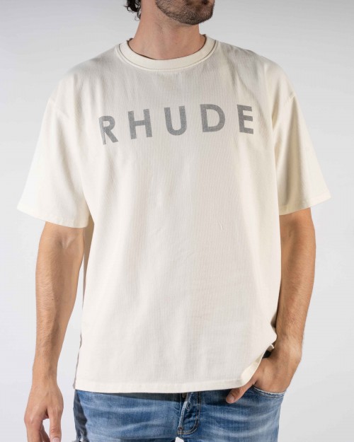 T-Shirt RHUDE DISTRESSED LOGO